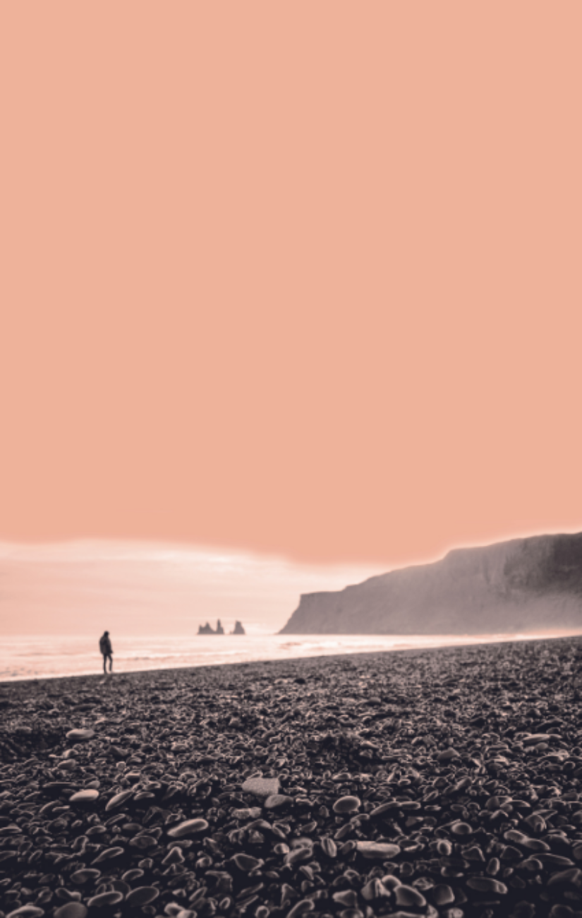 Sur la montagne, nue